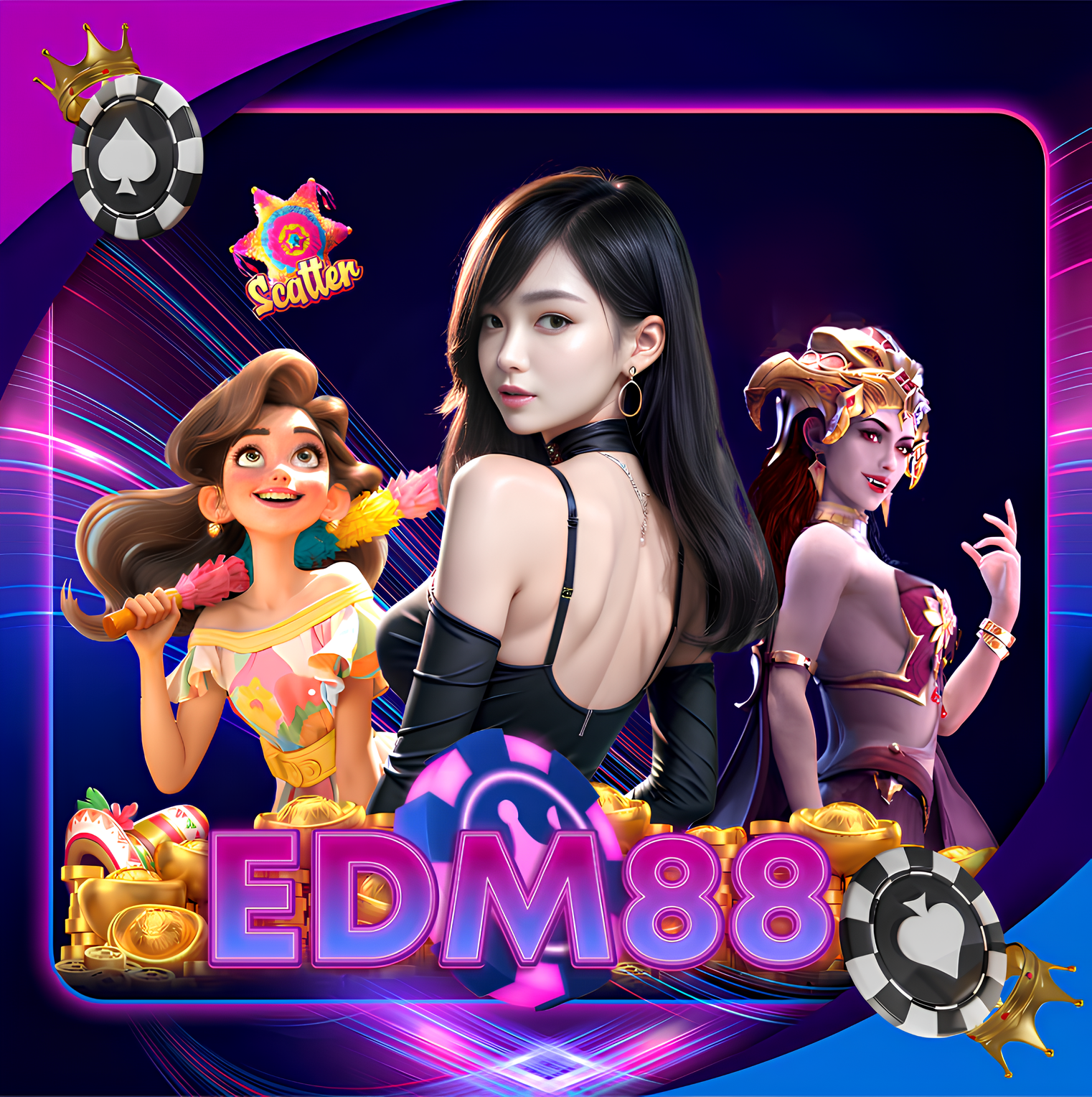 banner GAME ONLINE EDM88